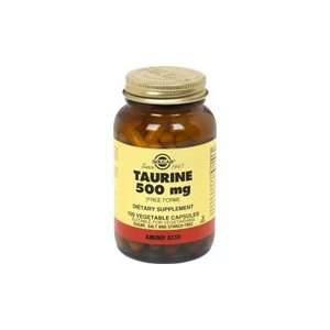  Taurine 500 mg   Helps function of the brain, eyes, heart 