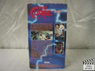 The Curse VHS Wil Wheaton, John Schneider, Claude Akins 086112099538 