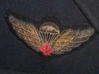 US Army Dress Blues Uniform Canadian Bullion Wings  