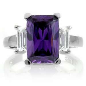  Kobes Purple Cocktail Ring Jewelry