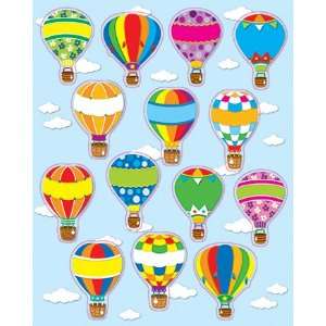    19 Pack CARSON DELLOSA HOT AIR BALLOONS STICKERS: Everything Else