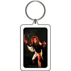  OZZY OSBOURNE DIARY OF A MADMAN LUCITE KEYCHAIN