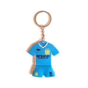  Manchester City FC Sergio Aguero #16 Home Jersey Keychain 