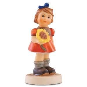   Miniature Calendar Figurine  Sunflower Girl (August)
