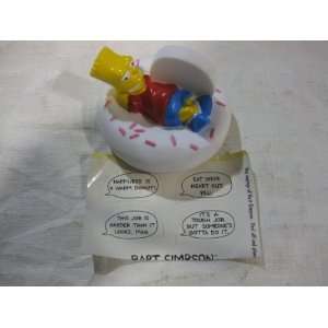  Bart Simpson On A Donut Toy 1993: Toys & Games