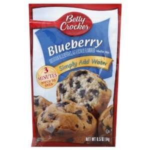  Betty Crocker Muffin Mix Blueberry 6.5 Oz 6 Packs 