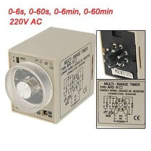  Industrial Timer AH3 NC 6S   60M AC220V Time Relay 