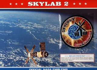 1973 Skylab 2 NASA Space Mission Patch Willabee & Ward  
