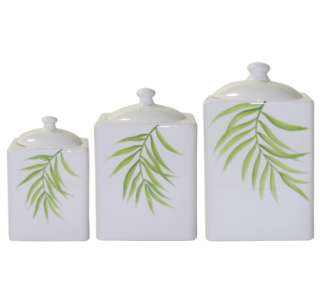 Corelle Coordinates Set of 3 Ceramic Canisters 4 Styles  