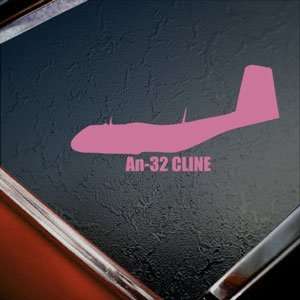  An 32 CLINE Pink Decal Military Soldier Window Pink 