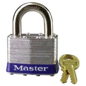   5D 2 Wide Laminated Padlock with 1 Shackle Height