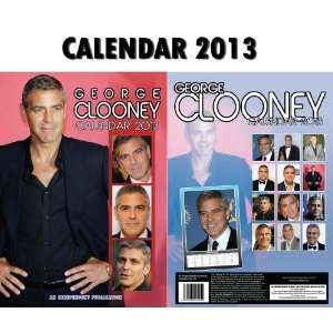  GEORGE CLOONEY 2013 CALENDAR BY DREAM + FREE GEORGE CLOONEY 