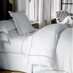  Yves Delorme Athena Flax Standard Queen Pillow Shams 