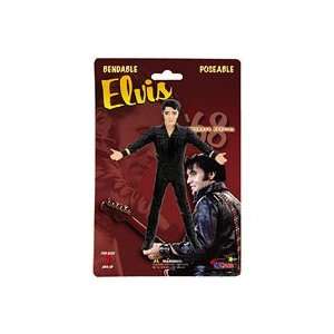  Elvis Comeback Special 6 inch Bendable Figure: Toys 