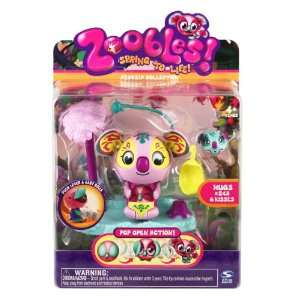  Zoobles Mama and Babies + Happitat   Koala: Toys & Games