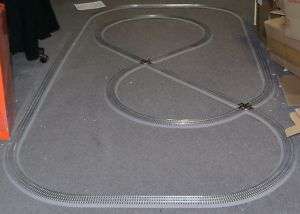   DELUXE TRACK PACK for FASTRACK 5x10 Feet layout straight curve  