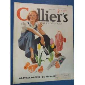 Colliers Magazine May 21,1938 (Cover Only) cover art by Henry Heier 
