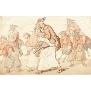   Reproduction   Thomas Rowlandson   32 x 20 inches   Chelsea pensioners