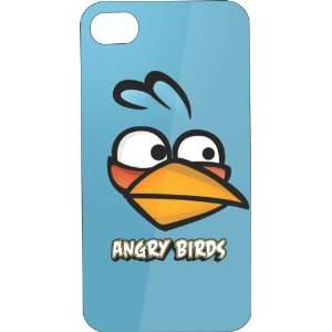 White Silicone Rubber Case Custom Designed Angry Birds Blue Bird Fan 
