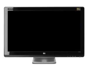 HP 2710M 27 Widescreen LCD Monitor   Black  