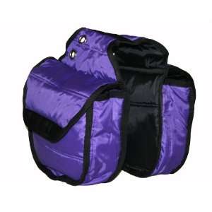  Western Saddle Bag Quilted Insulated Padded Purple: Sports 
