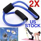   Bands Tube Fitness Muscle Workout Exercise Yoga Tubes 8 Type 39cm