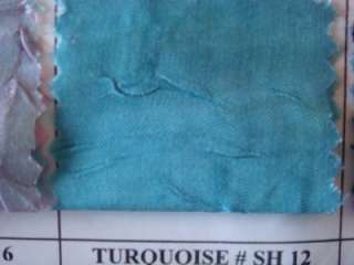 Turquoise Shimmer Crushed Fabric wholesale by roll  