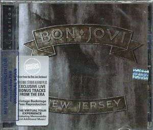 BON JOVI NEW JERSEY + 2 BONUS SPECIAL EDITION CD 2010  