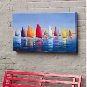 Flying Colors Outdoor Wall Canvas