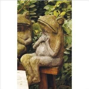  OrlandiStatuary FS8168 Animals Drama Frog Statue