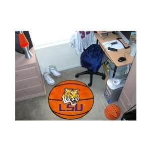  LSU Tigers 29 in. round basketball mat: Sports & Outdoors