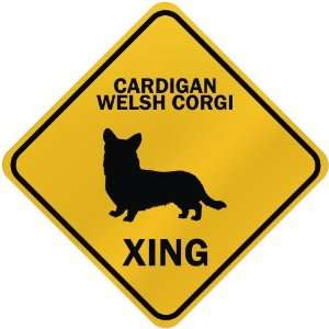  ONLY  CARDIGAN WELSH CORGI XING  CROSSING SIGN DOG: Home 