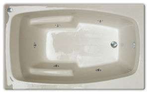 Emerald 5 XL Whirlpool Bathtub Extra Wide 36 Bath Tub  