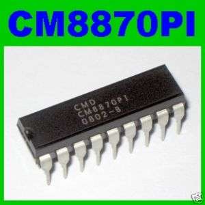 10pcs MT8870 CM8870 CMOS LOW POWER DTMF DECODER RECEIV  