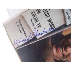 Chamberlain, Richard TV Guide Signed Autograph Dr. Kildare March 7 