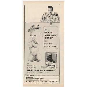  1953 Terrier Milk Bone Dog Biscuit Print Ad (3929): Home 