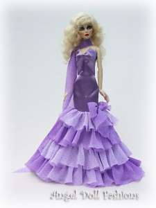 Evangeline Ghastly evening gown by Angel doll #EV12  