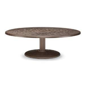   Aluminum Top 56 Round Metal Patio Chat Table: Patio, Lawn & Garden