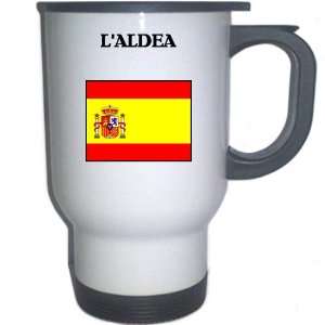  Spain (Espana)   LALDEA White Stainless Steel Mug 