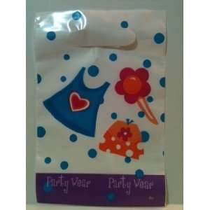 Party Wear Treat Bags Features Dress, Purse and Hair Clip