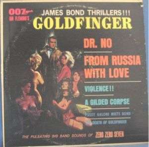 JAMES BOND THRILLERS, GOLDFINGER   LP  