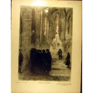 1915 Church Eglise Ouverte Chants Religious Noel French 