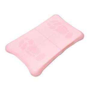 Pink Silicone Skin Case for Nintendo Wii Fit: Video Games