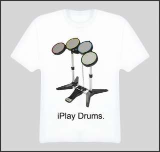 Play Drums Rock Band T Shirt  