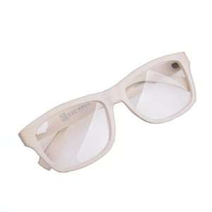  Clear Lens Wood Wayfarer Glasses + Free Hardcase Health 