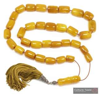 Prayer Beads Masbaha Tasbih Komboloi   Antique Baltic Amber Kahraman 