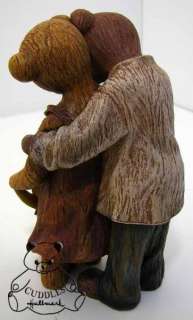 Time To Rember Family Life Times Boyds Bear Teddy Resin Figurine Love 