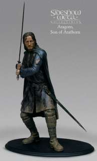 Sideshow Weta Lord of the Rings Aragorn Son of Arathorn Statue New 