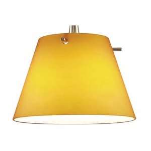  Alico FRPC7200 8 Chapeau Pendant With 6 1/4 Amber Shade 