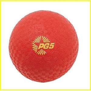  Nylon 5 Inch Red Balls(the ball needs inflation)